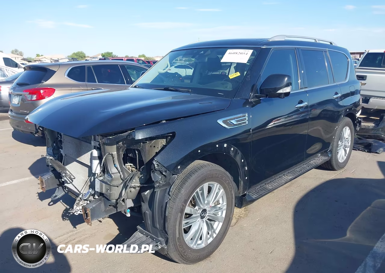 2021 Infiniti Qx80 Luxe VIN:JN8AZ2AF9M9721125 - 2