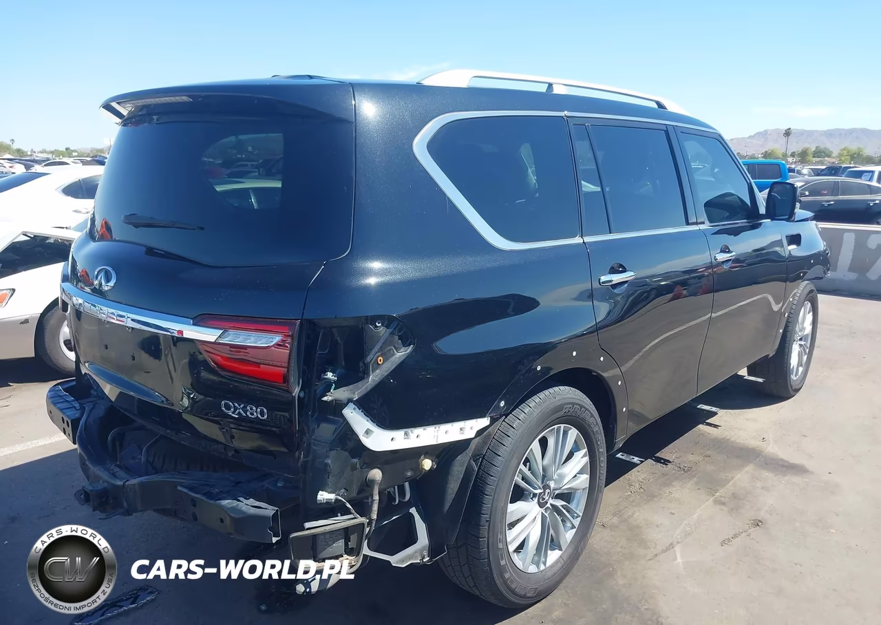 2021 Infiniti Qx80 Luxe VIN:JN8AZ2AF9M9721125 - 4