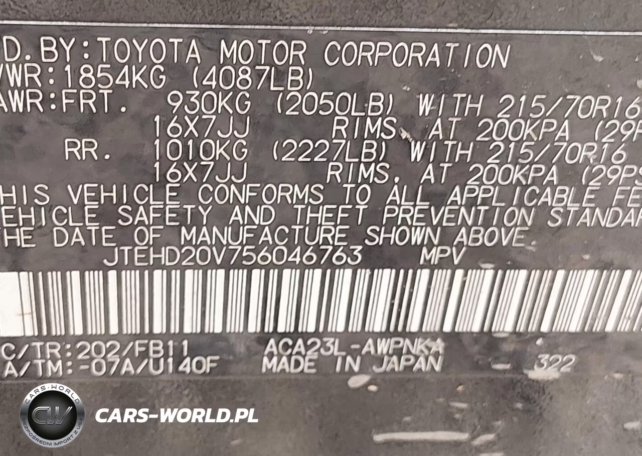 2005 Toyota Rav4 VIN:JTEHD20V756046763 - 9