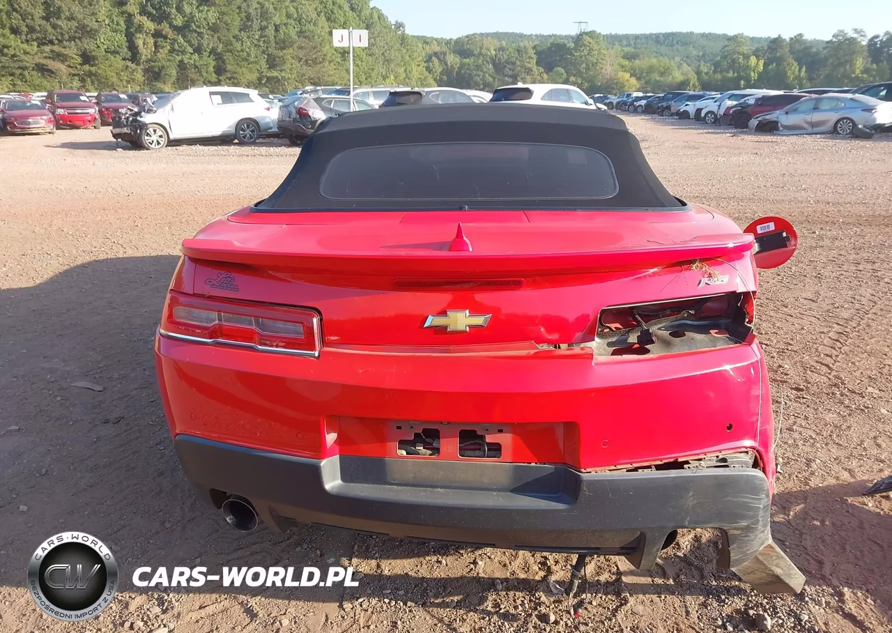 2015 Chevrolet Camaro 2Lt VIN:2G1FF3D37F9296804 - 15