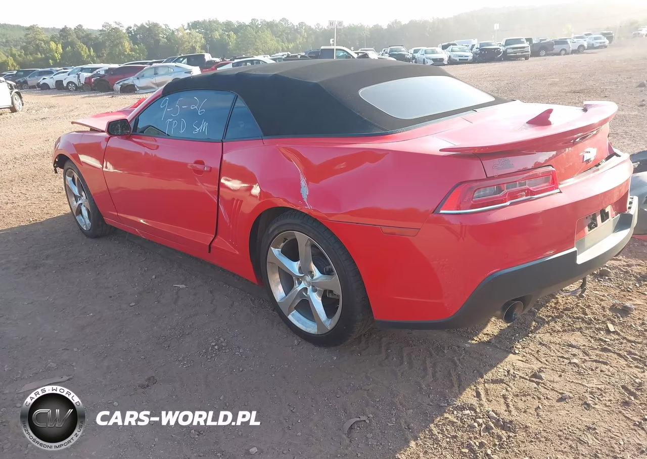 2015 Chevrolet Camaro 2Lt VIN:2G1FF3D37F9296804 - 3