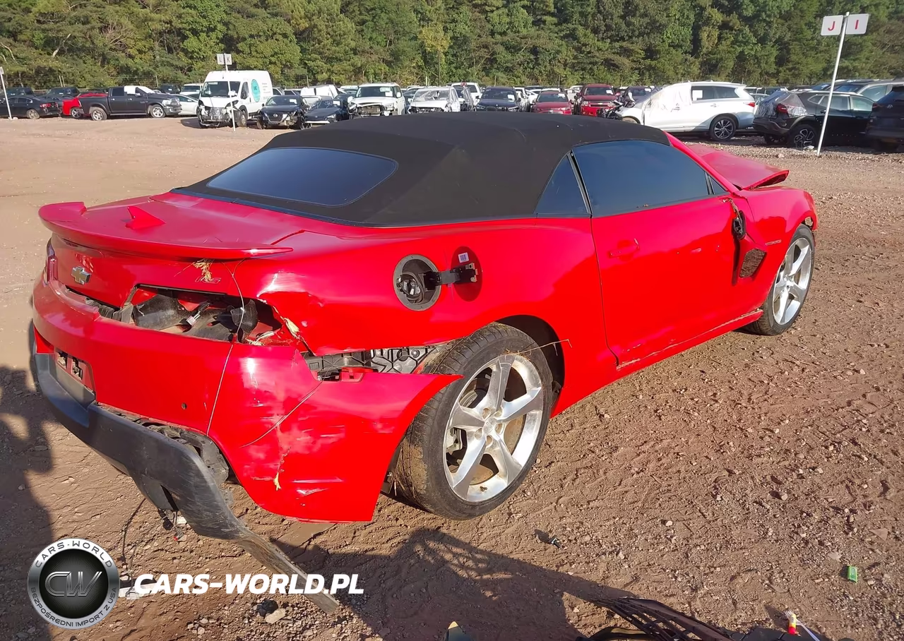 2015 Chevrolet Camaro 2Lt VIN:2G1FF3D37F9296804 - 4