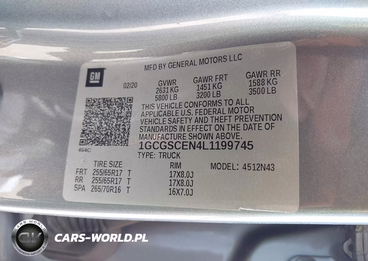 2020 Chevrolet Colorado 2Wd Short Box Lt VIN:1GCGSCEN4L1199745 - 9