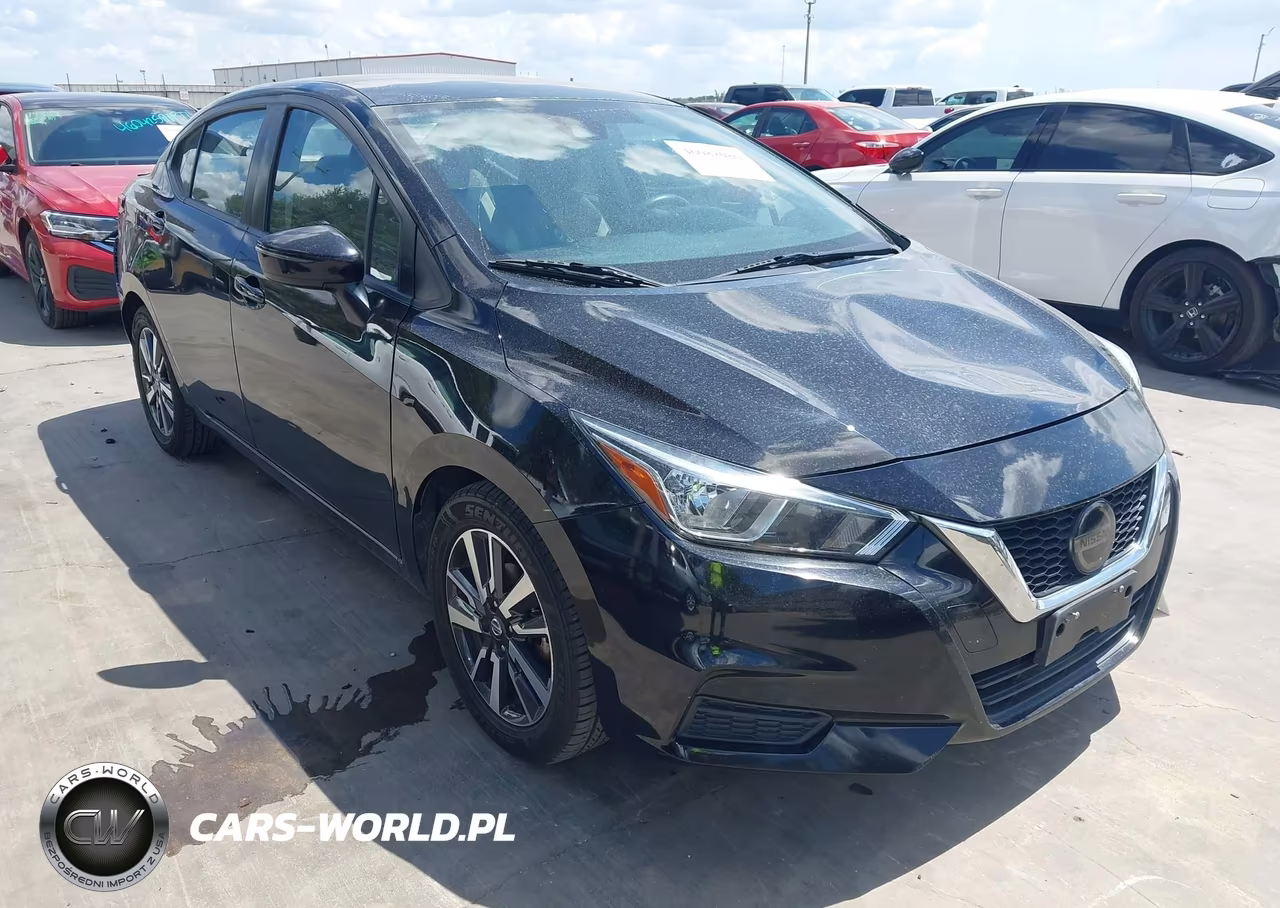 2021 Nissan Versa Sv Xtronic Cvt VIN:3N1CN8EVXML830451 - 1