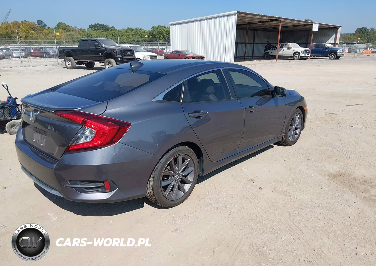 2020 Honda Civic Ex VIN:19XFC1F30LE022682 - 4