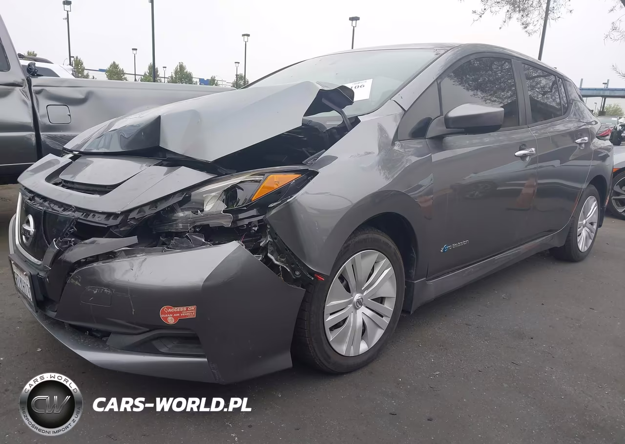 2018 Nissan Leaf S VIN:1N4AZ1CP1JC306834 - 2