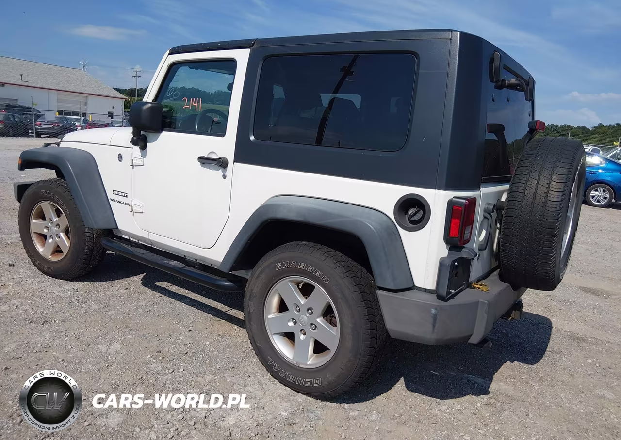 2010 Jeep Wrangler Sport VIN:1J4AA2D11AL171320 - 3