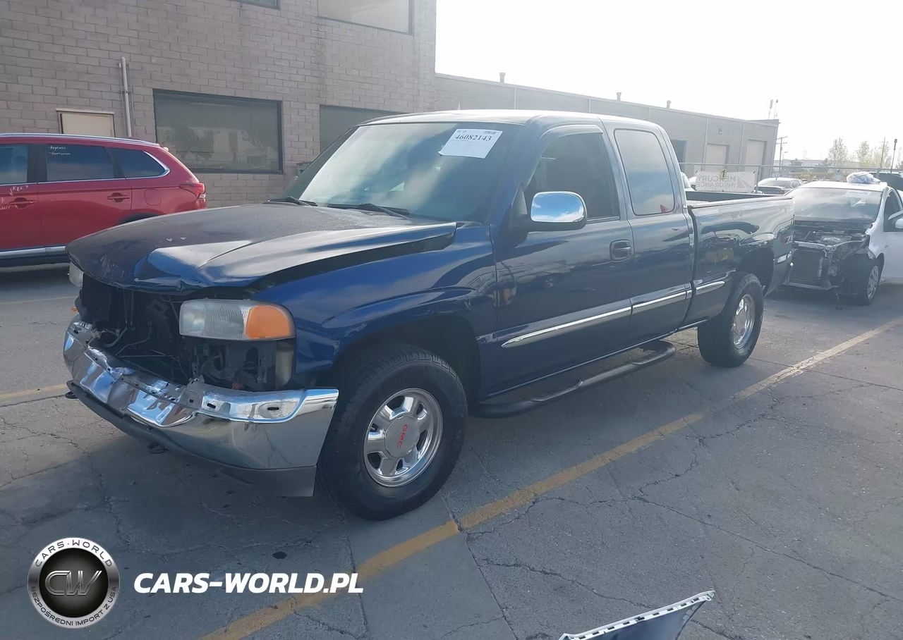 2002 GMC Sierra 1500 Sle VIN:2GTEK19T121159183 - 2
