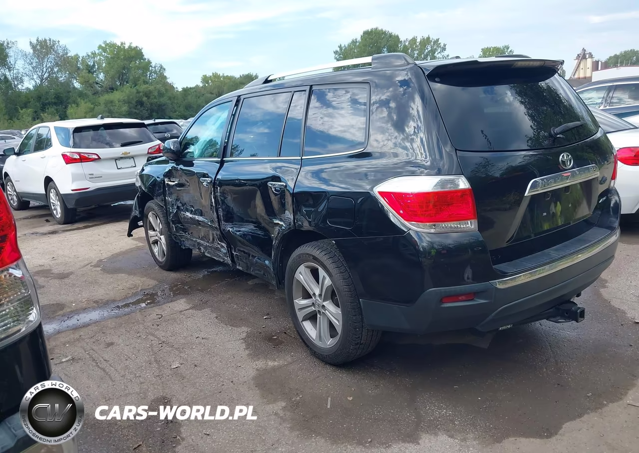 2013 Toyota Highlander Limited V6 VIN:5TDDK3EHXDS269301 - 3