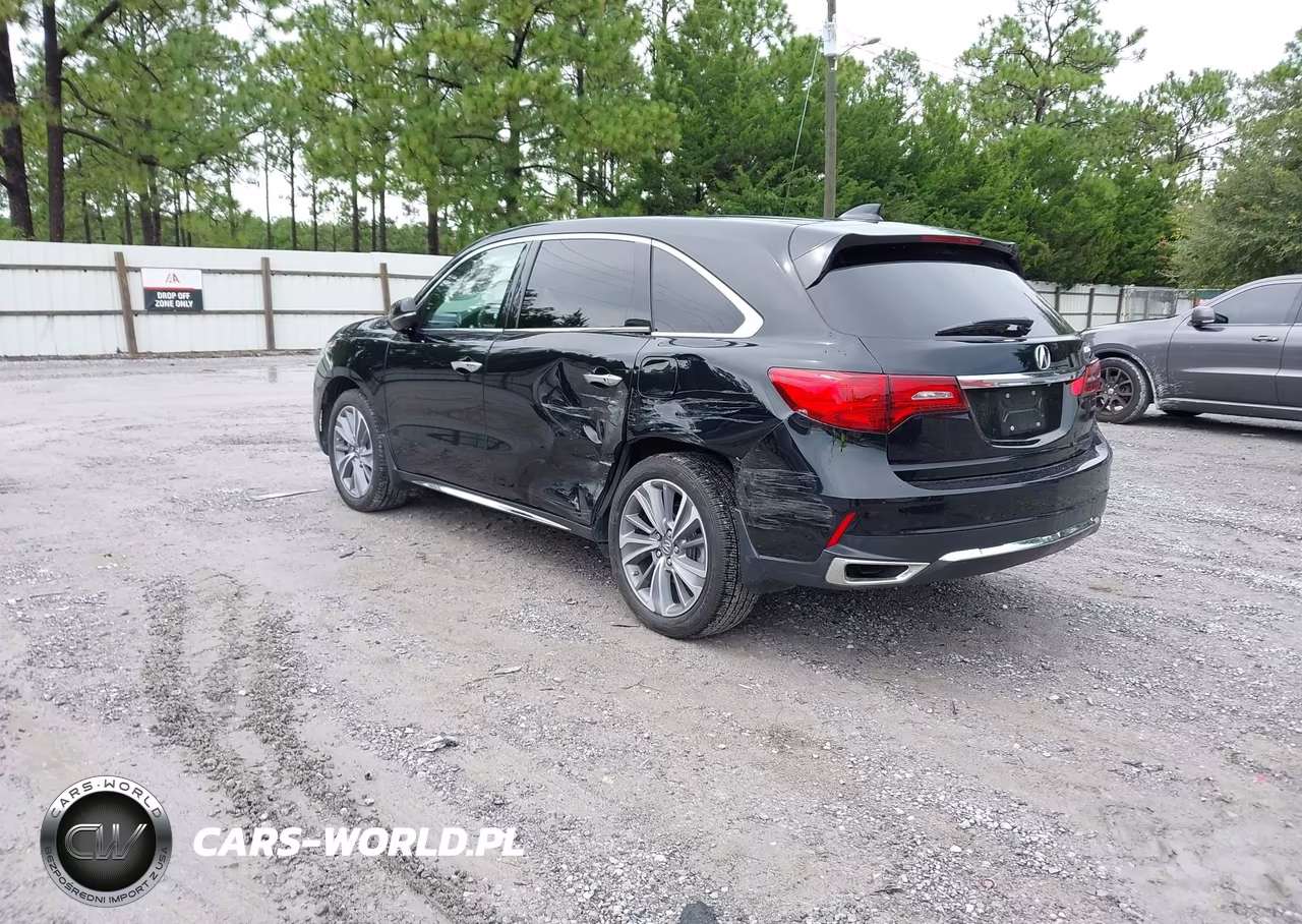 2017 Acura Mdx Technology Package VIN:5J8YD3H51HL001596 - 3