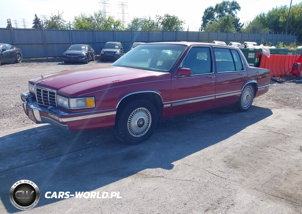 1993 Cadillac Deville VIN:1G6CD53B1P4310255 - 2