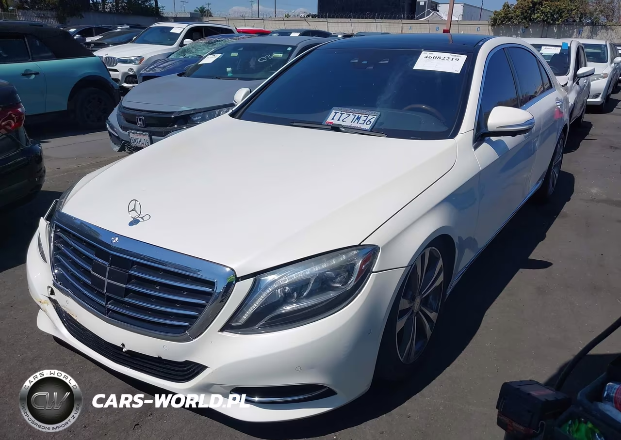 2016 Mercedes-Benz S 550 4Matic VIN:WDDUG8FB6GA205272 - 2