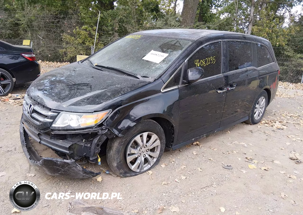 2016 Honda Odyssey Exl VIN:5FNRL5H62GB089828 - 2