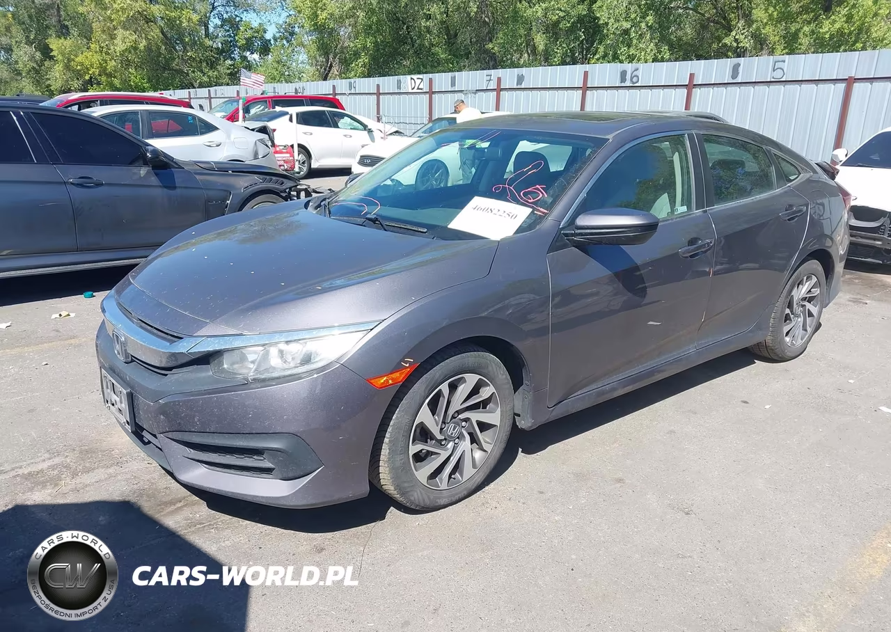 2018 Honda Civic Ex VIN:2HGFC2F72JH580433 - 2