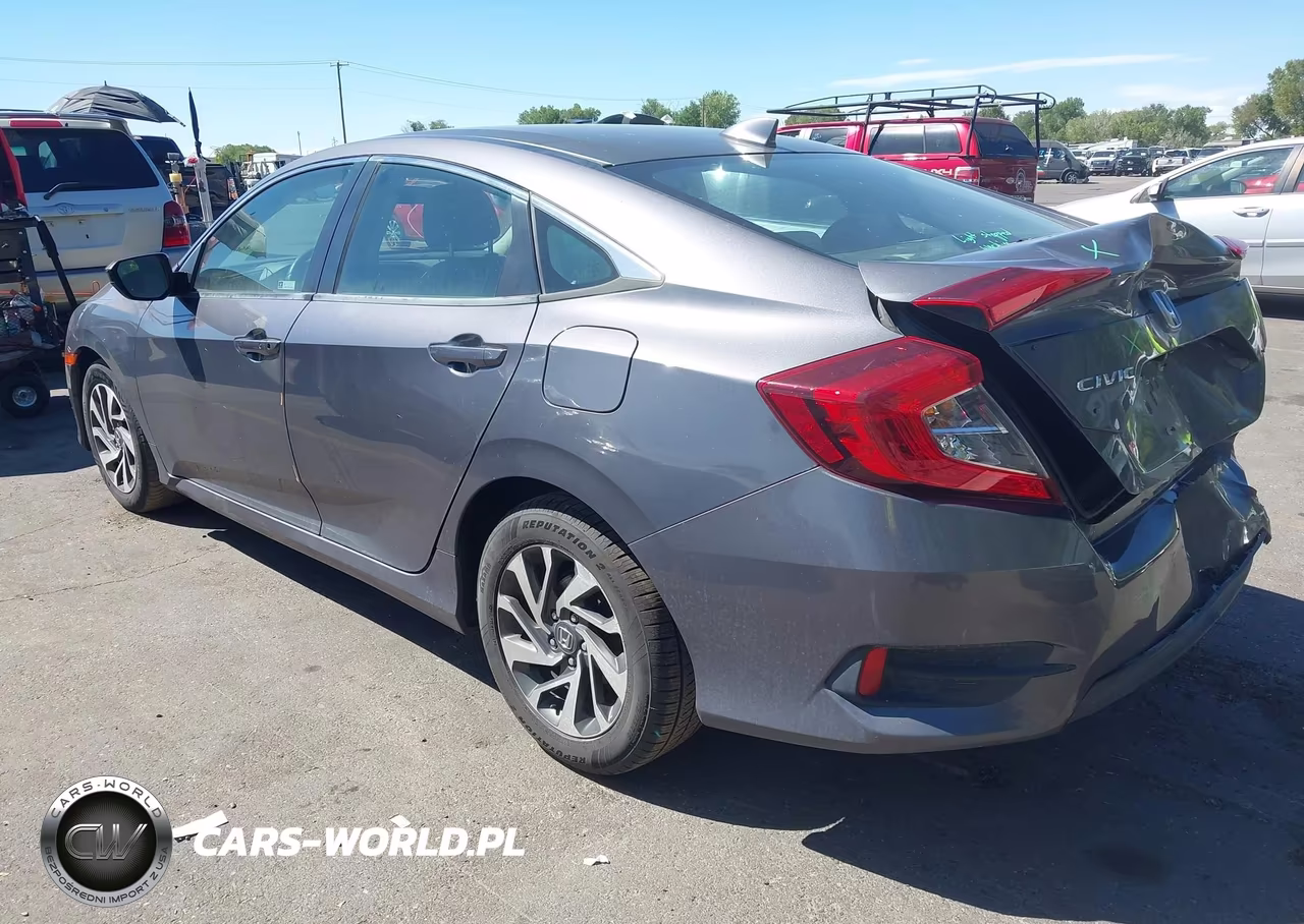 2018 Honda Civic Ex VIN:2HGFC2F72JH580433 - 3