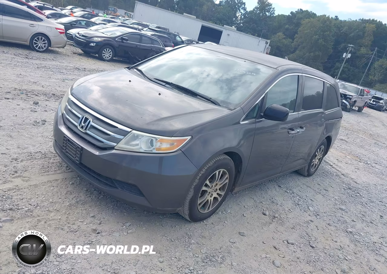 2013 Honda Odyssey Ex VIN:5FNRL5H49DB051636 - 2
