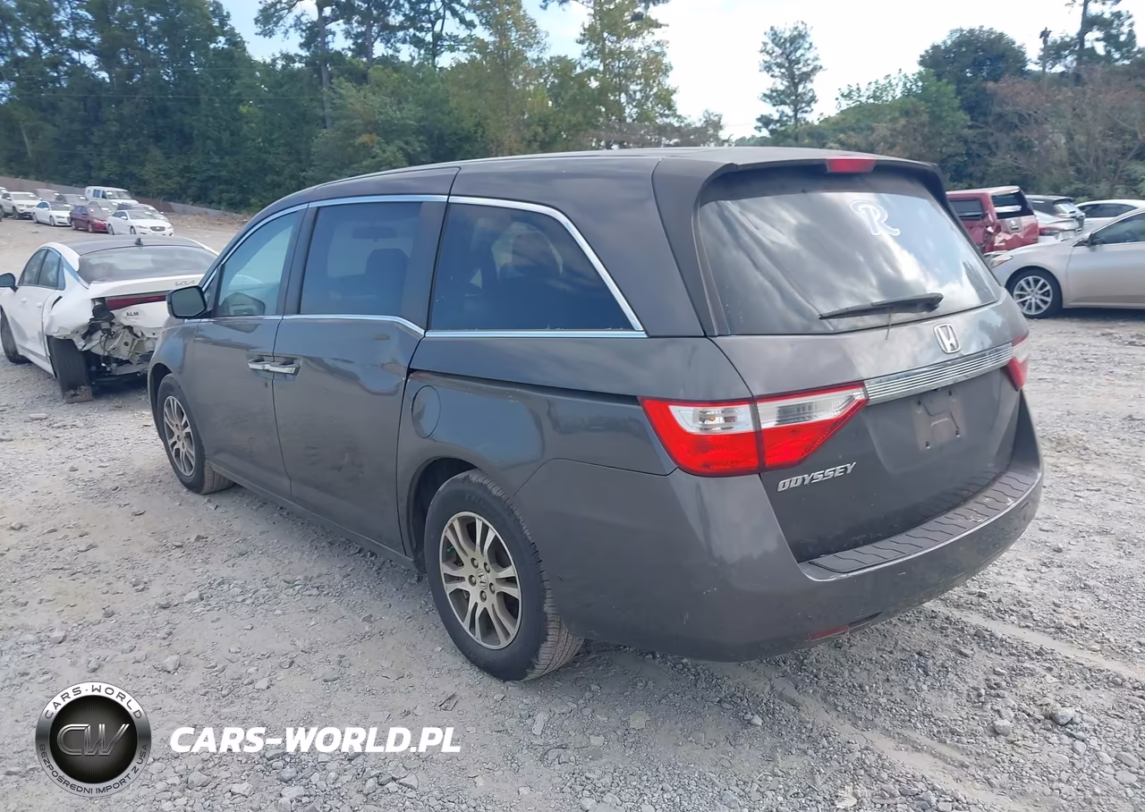 2013 Honda Odyssey Ex VIN:5FNRL5H49DB051636 - 3