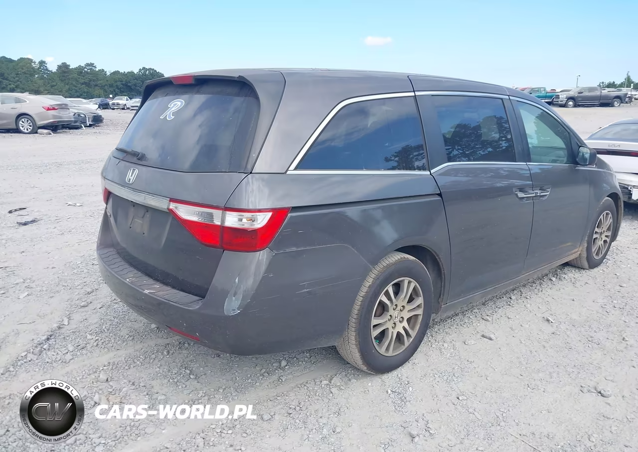 2013 Honda Odyssey Ex VIN:5FNRL5H49DB051636 - 4