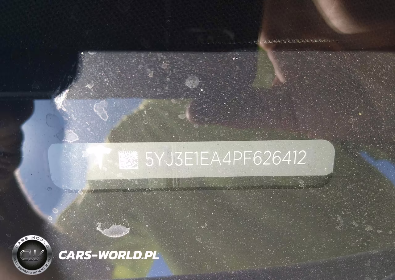 2023 Tesla Model 3 Rear-Wheel Drive VIN:5YJ3E1EA4PF626412 - 7