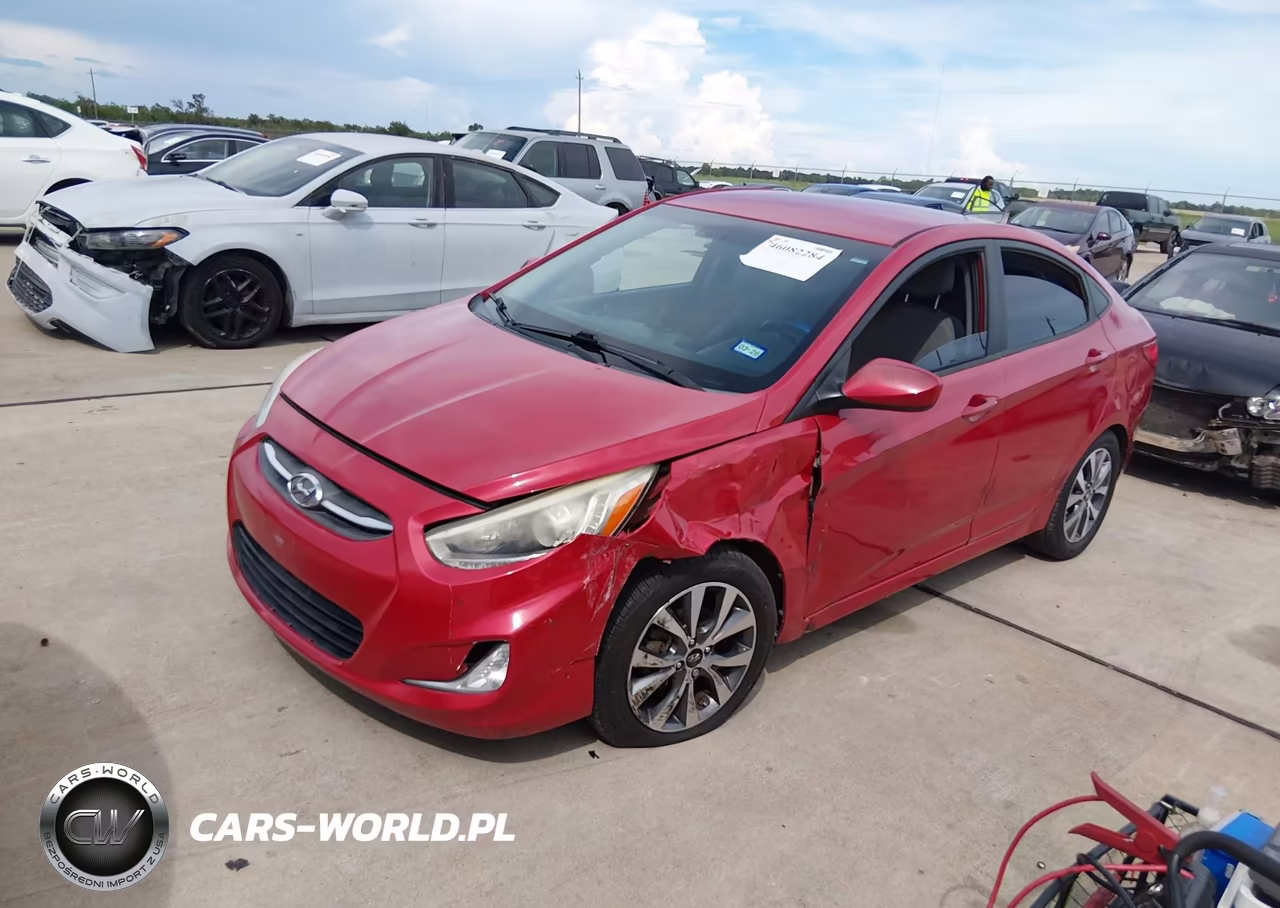 2015 Hyundai Accent Gls VIN:KMHCU4AE0FU907766 - 2