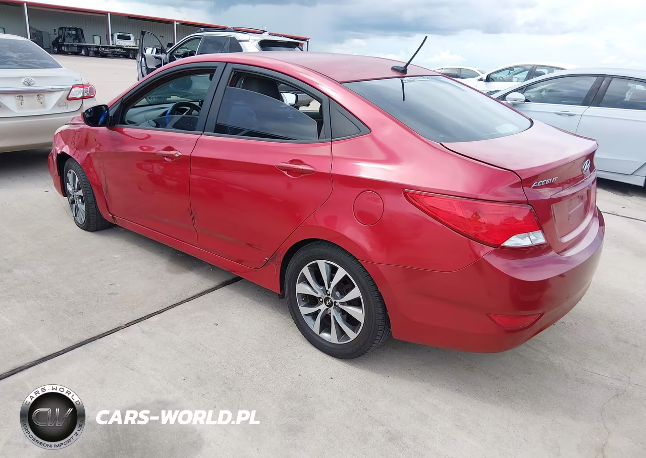 2015 Hyundai Accent Gls VIN:KMHCU4AE0FU907766 - 3