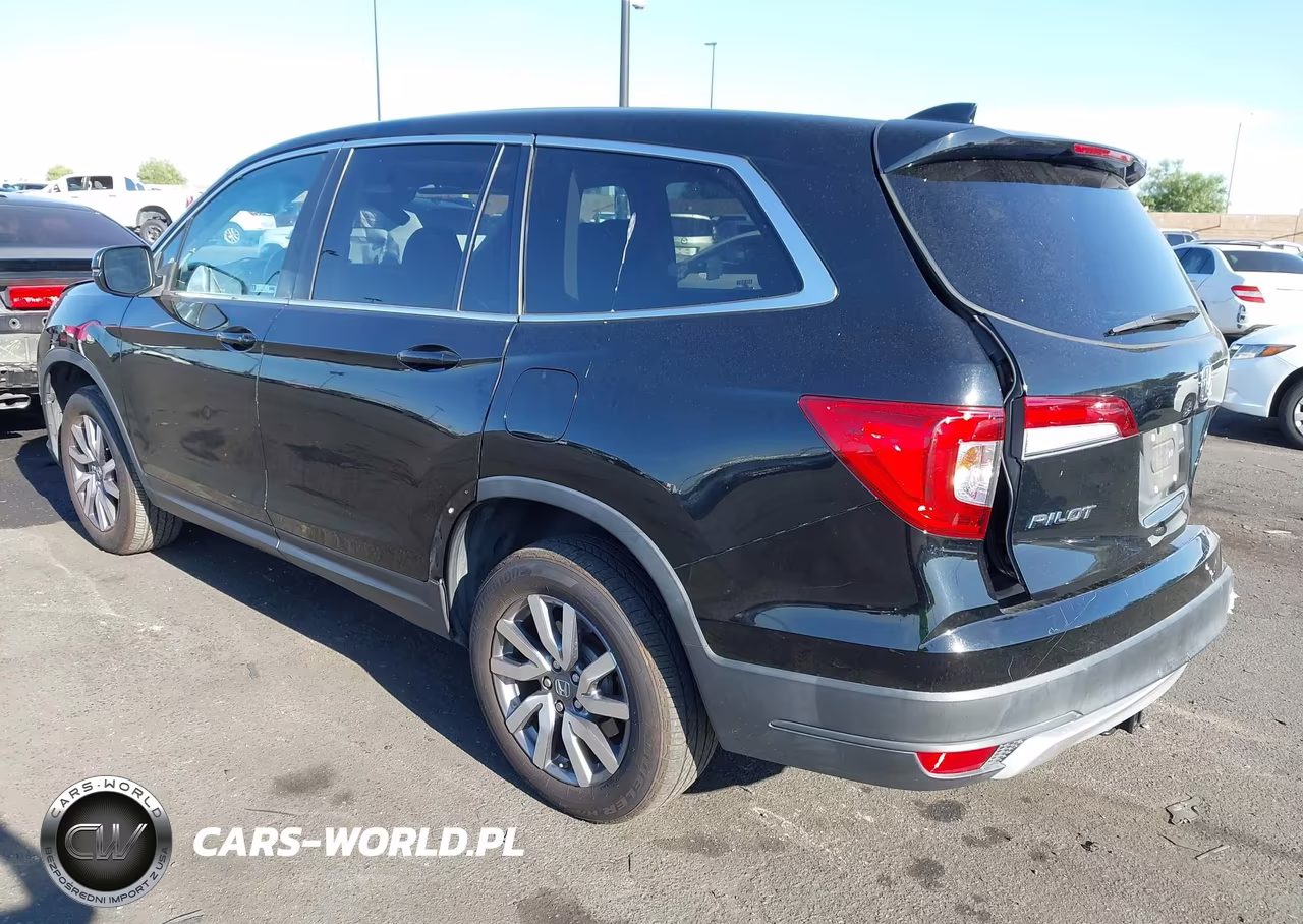 2021 Honda Pilot 2Wd Ex-L VIN:5FNYF5H58MB002763 - 3