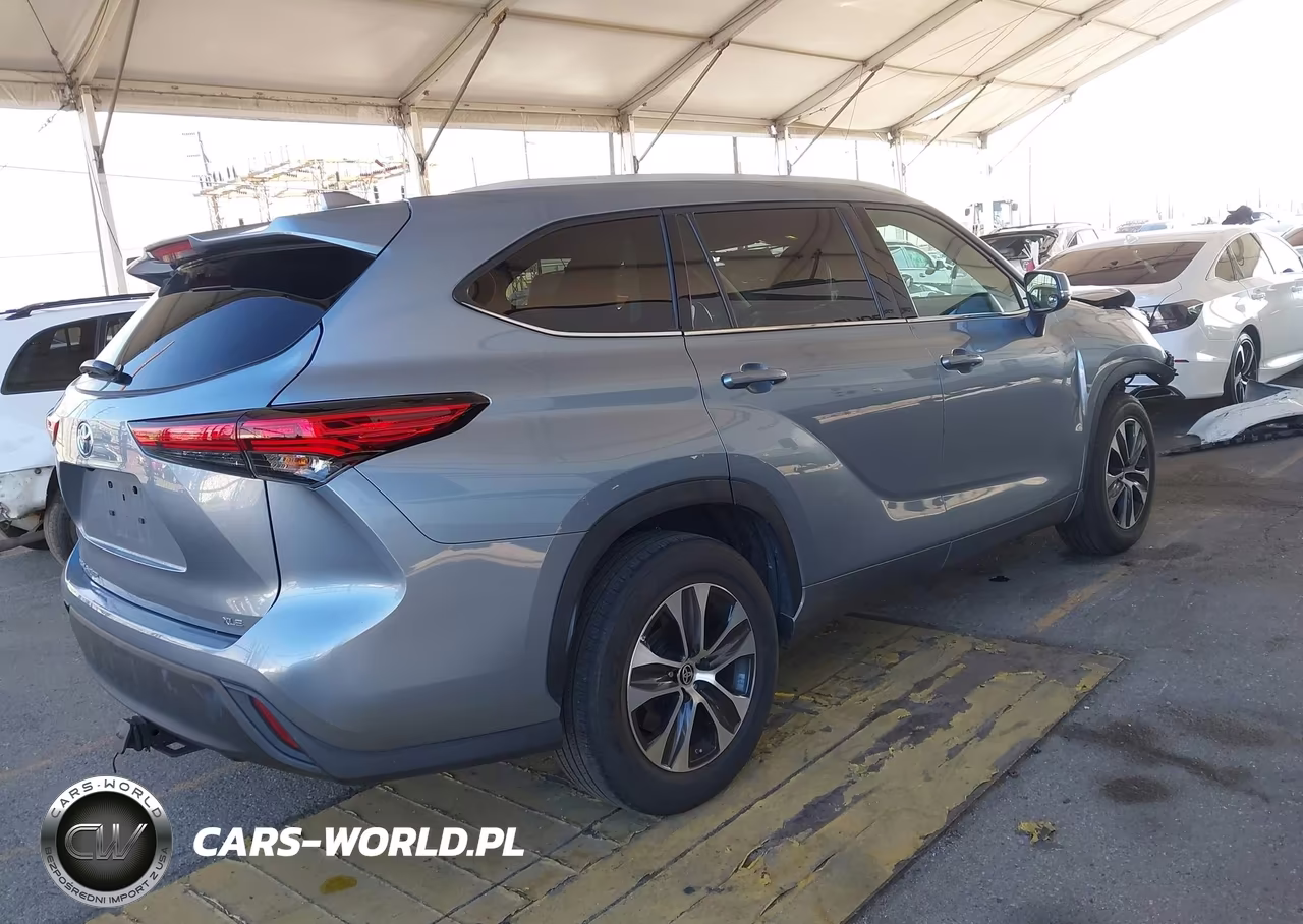 2022 Toyota Highlander Xle VIN:5TDGZRAH2NS128578 - 4