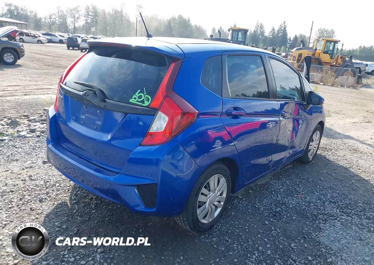 2015 Honda Fit Lx VIN:3HGGK5H58FM718361 - 4