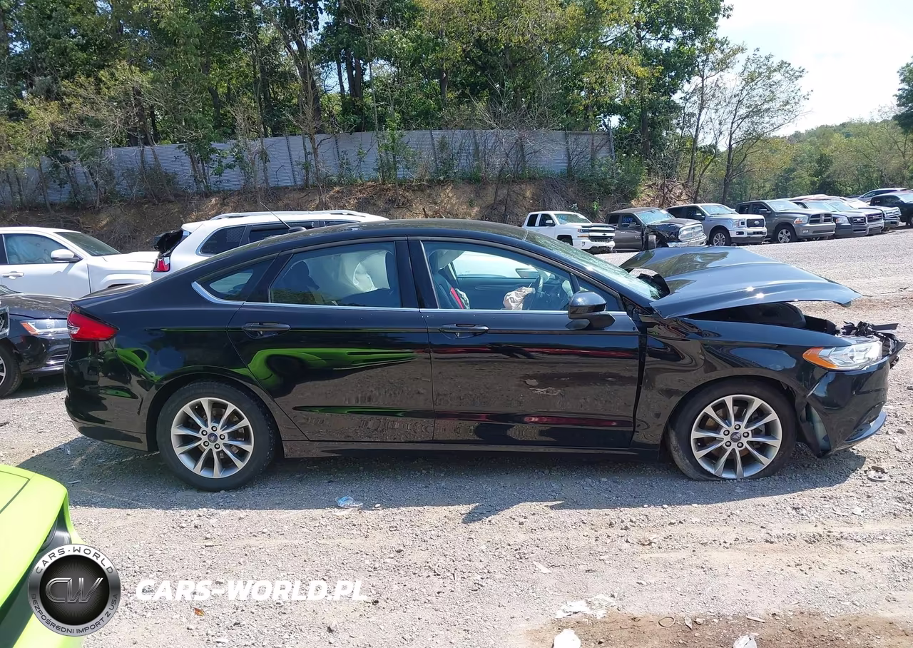 2017 Ford Fusion Se VIN:3FA6P0HD4HR128871 - 13