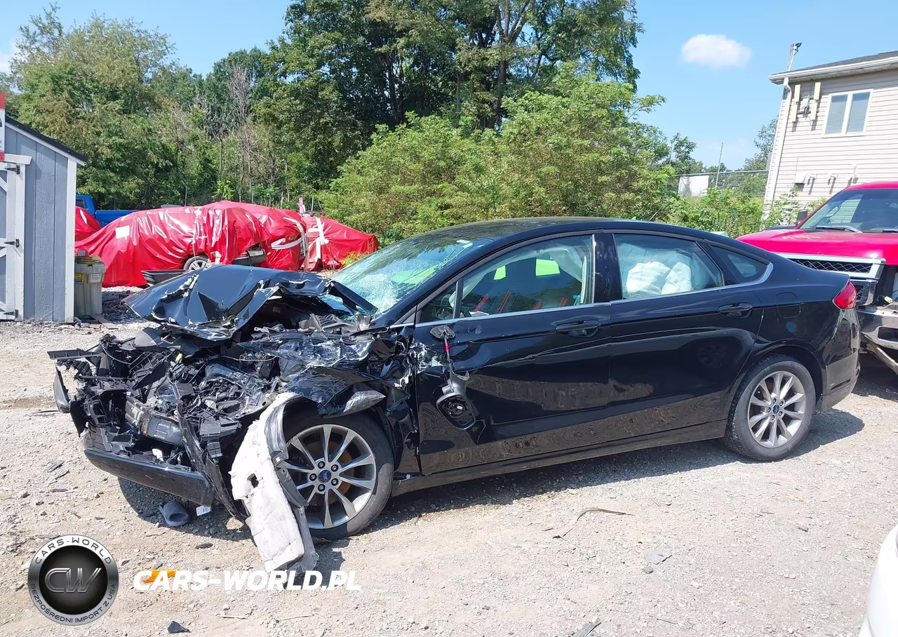 2017 Ford Fusion Se VIN:3FA6P0HD4HR128871 - 14