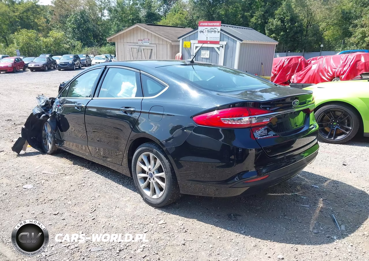2017 Ford Fusion Se VIN:3FA6P0HD4HR128871 - 3