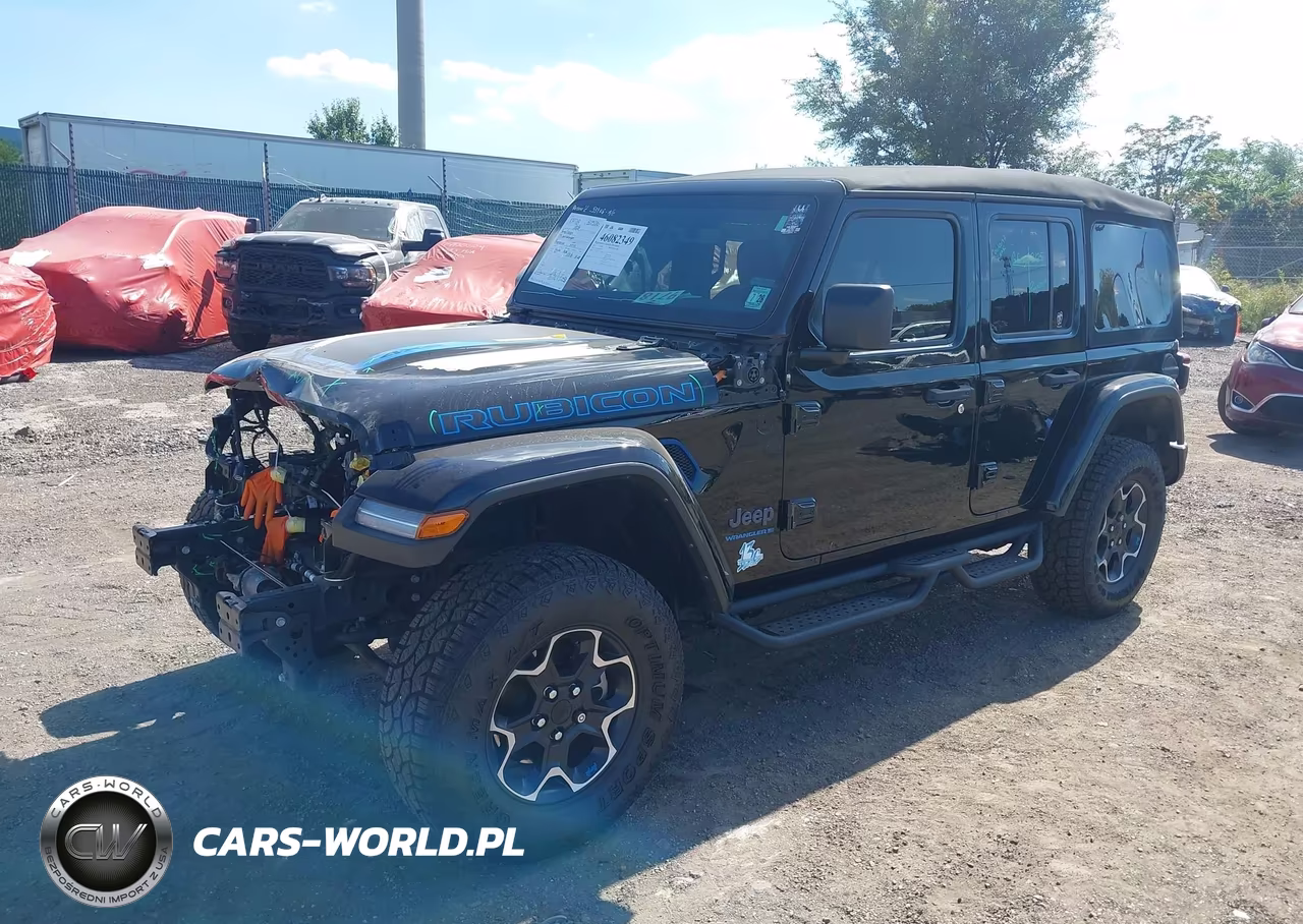 2023 Jeep Wrangler 4Xe Rubicon 4X4 VIN:1C4JJXR62PW516644 - 2