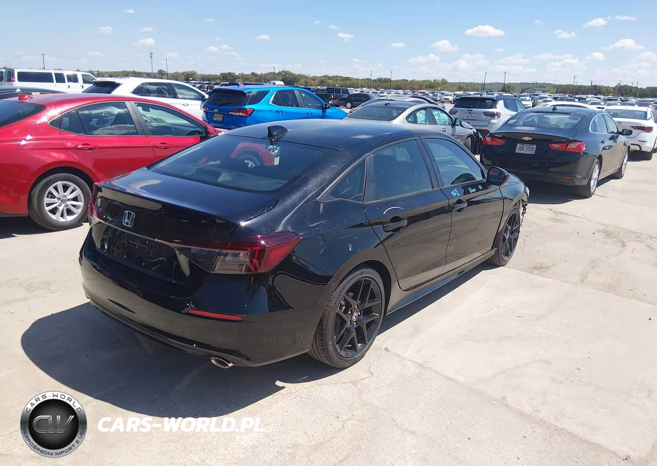 2026 Honda Civic Sport VIN:2HGFE2F53TH604329 - 4