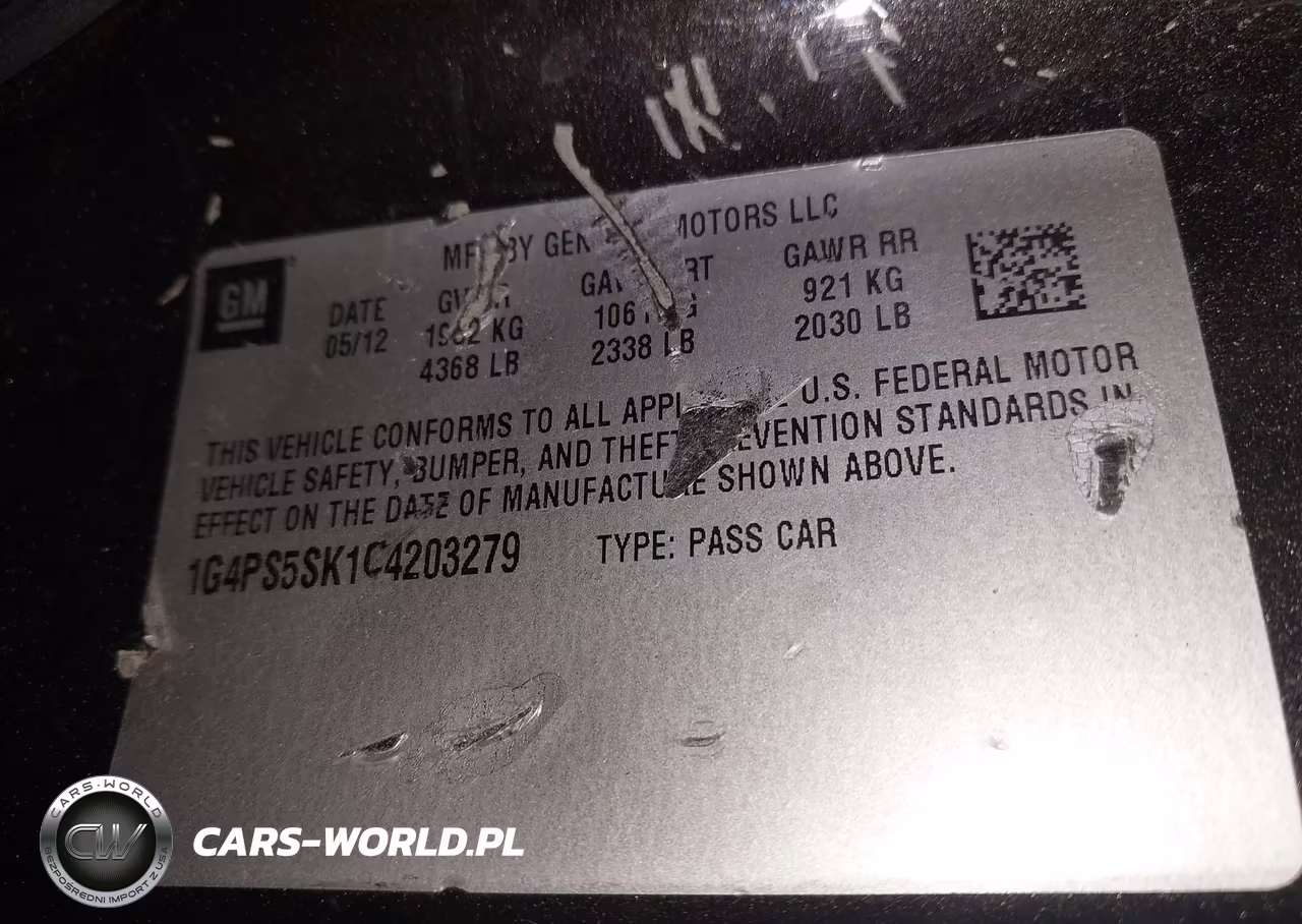 2012 Buick Verano Leather Group VIN:1G4PS5SK1C4203279 - 9