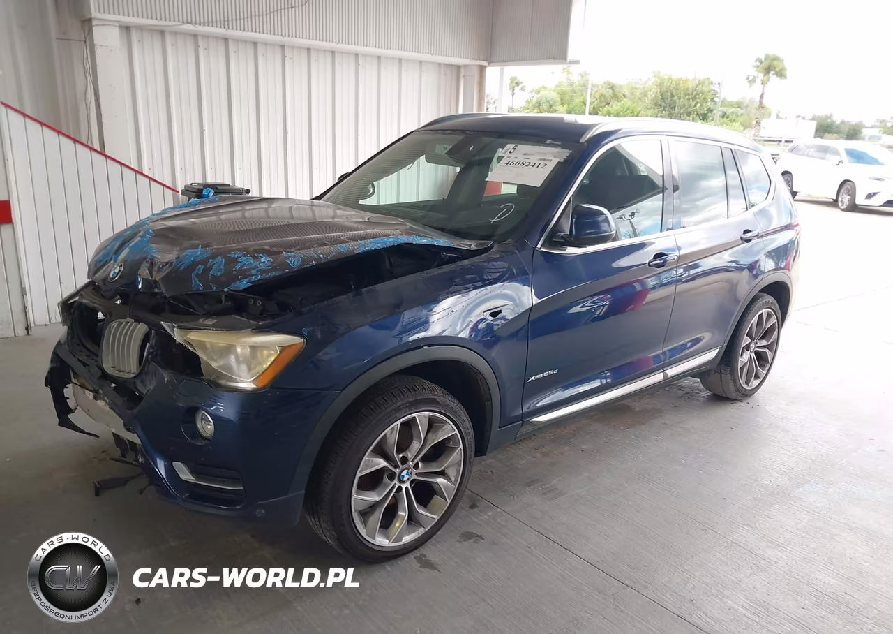 2015 BMW X3 xDrive28D VIN:5UXWY3C56F0E97190 - 2
