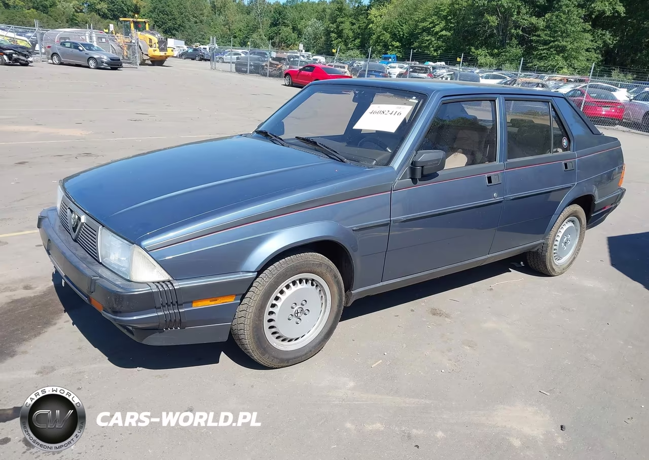 1987 Alfa Romeo Milano Gold VIN:ZARDA1168H1052575 - 2
