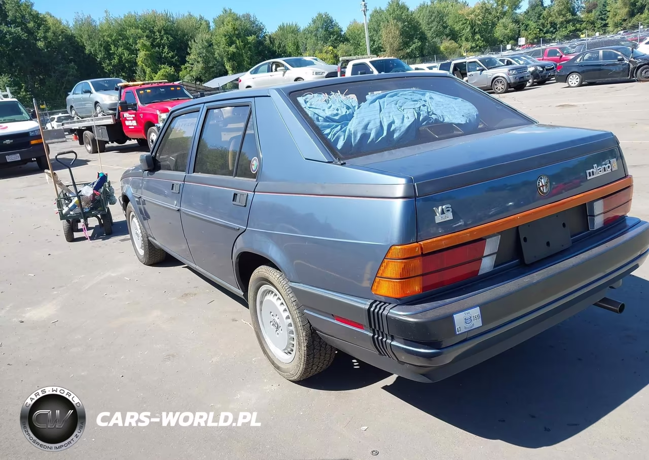 1987 Alfa Romeo Milano Gold VIN:ZARDA1168H1052575 - 3