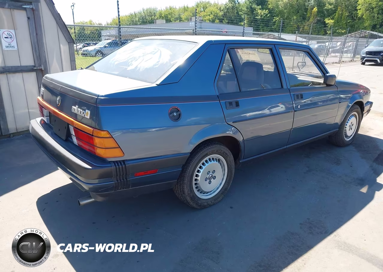 1987 Alfa Romeo Milano Gold VIN:ZARDA1168H1052575 - 4