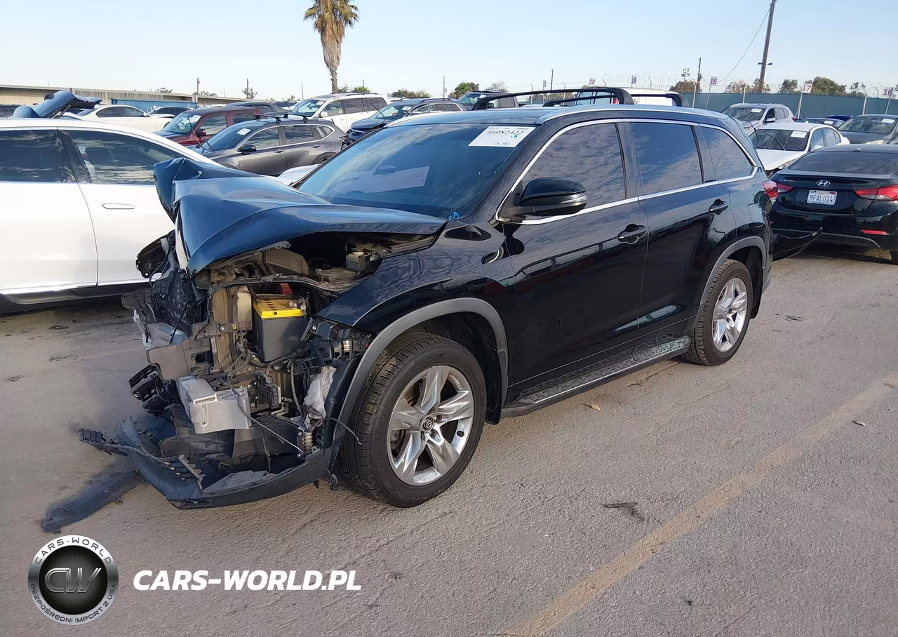 2018 Toyota Highlander Limited VIN:5TDYZRFH9JS238843 - 2