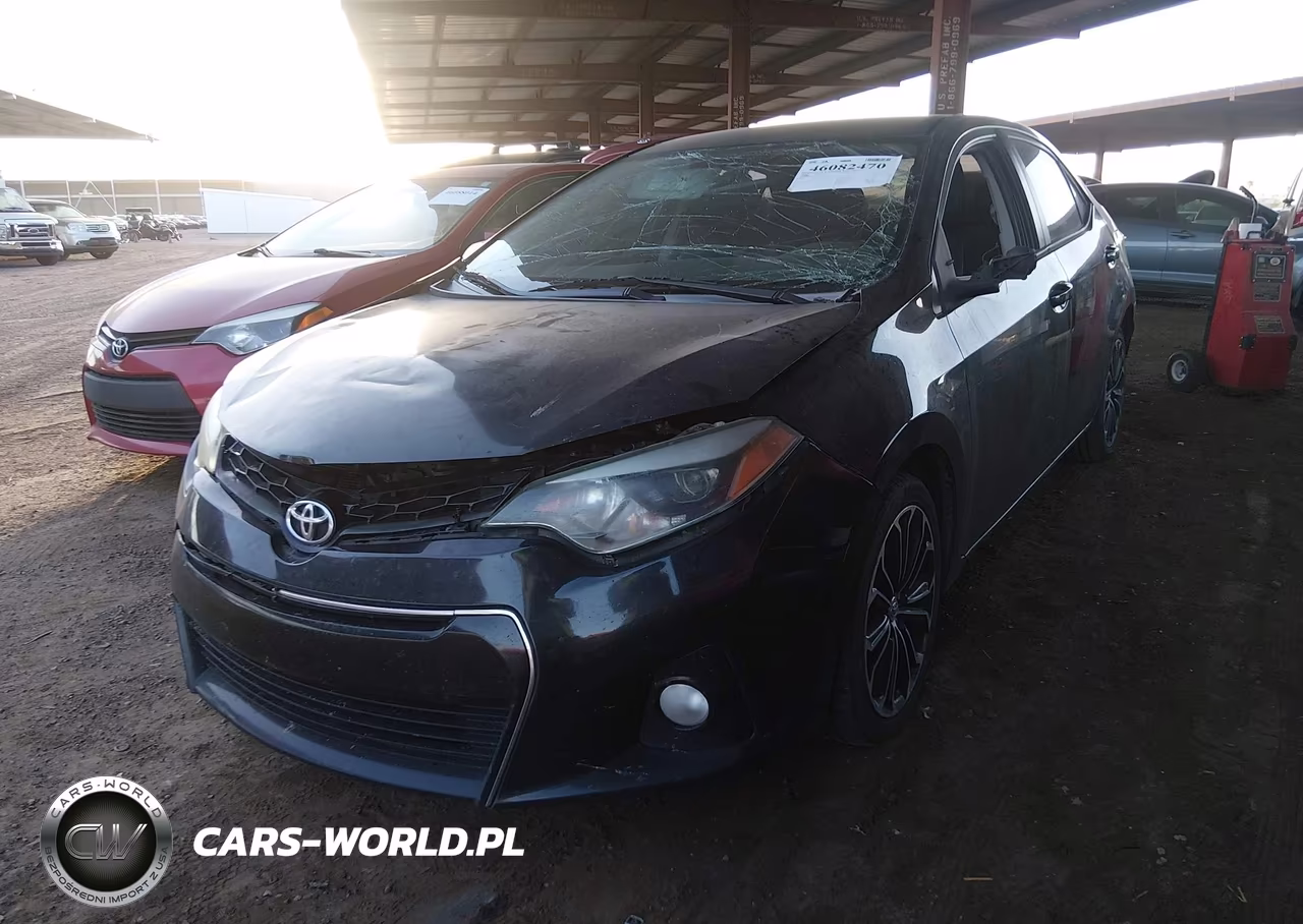 2015 Toyota Corolla S Plus VIN:5YFBURHE6FP309651 - 2