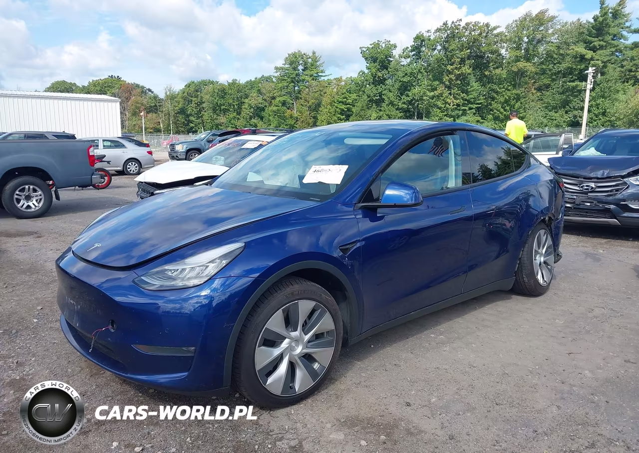 2020 Tesla Model Y Long Range Dual Motor All-Wheel Drive VIN:5YJYGDEE1LF035078 - 2