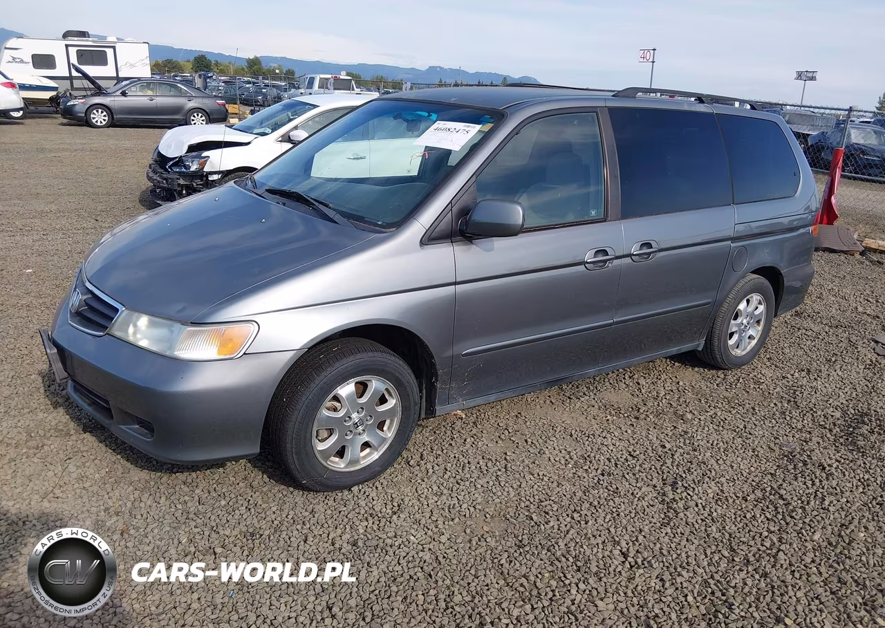 2002 Honda Odyssey Ex VIN:2HKRL18642H516641 - 2
