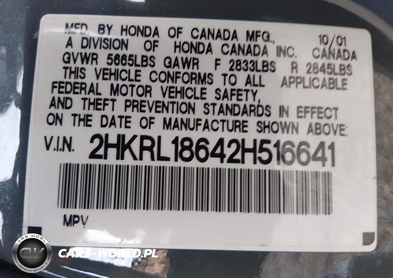 2002 Honda Odyssey Ex VIN:2HKRL18642H516641 - 9