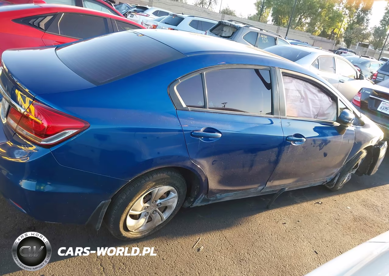 2014 Honda Civic Lx VIN:19XFB2F54EE257826 - 14
