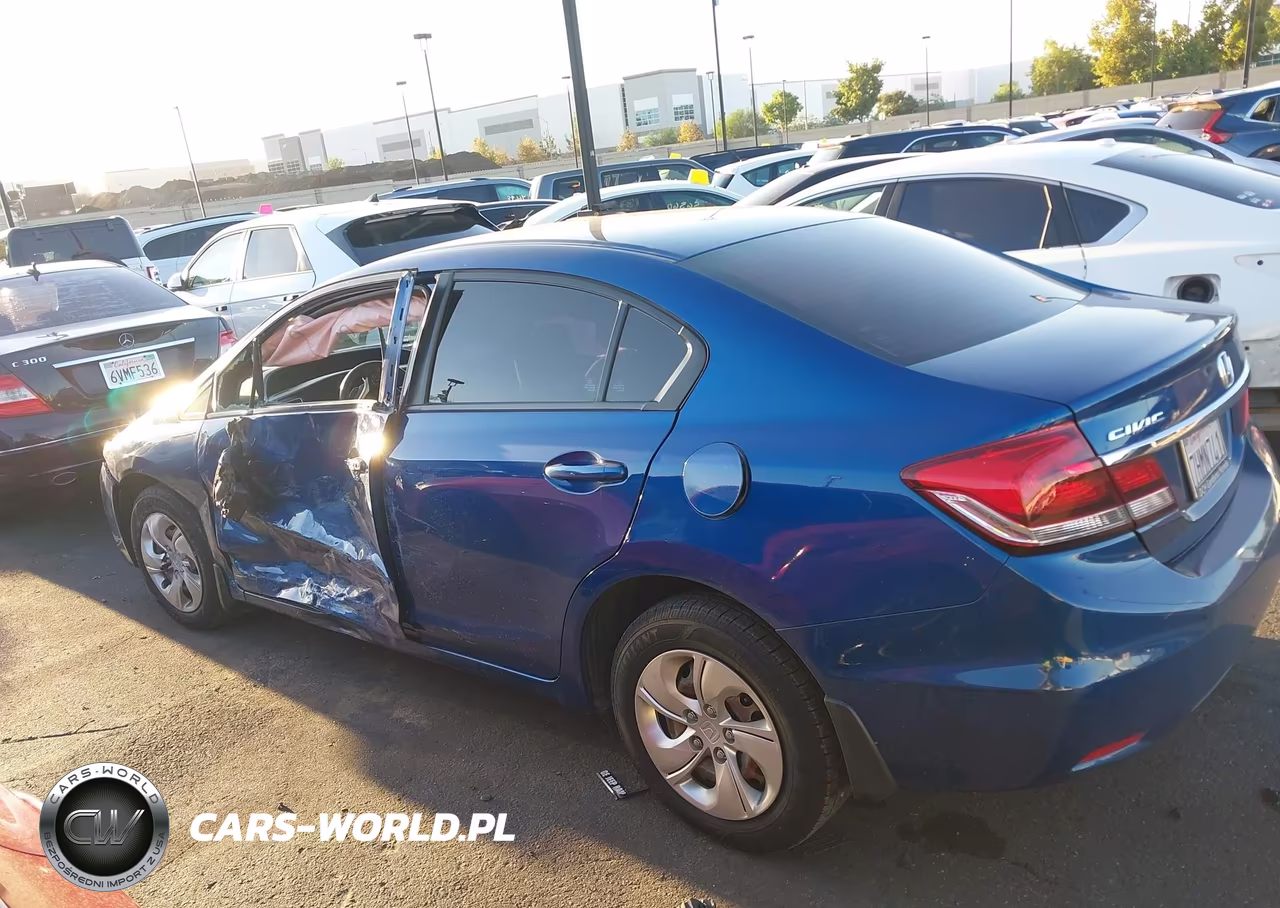 2014 Honda Civic Lx VIN:19XFB2F54EE257826 - 15