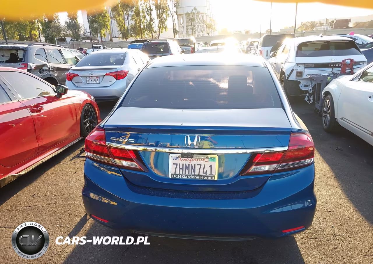 2014 Honda Civic Lx VIN:19XFB2F54EE257826 - 17