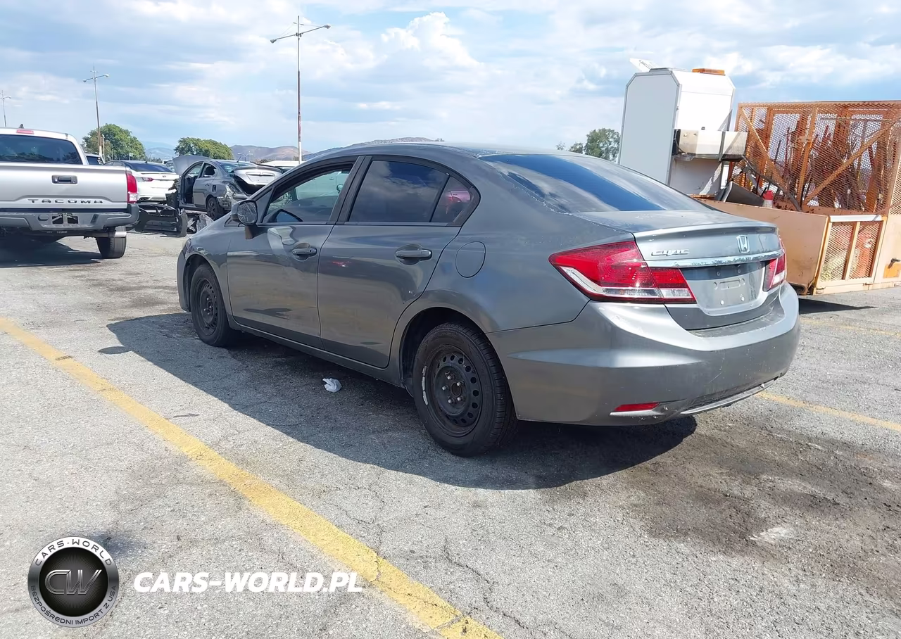 2013 Honda Civic Lx VIN:19XFB2F51DE243557 - 3
