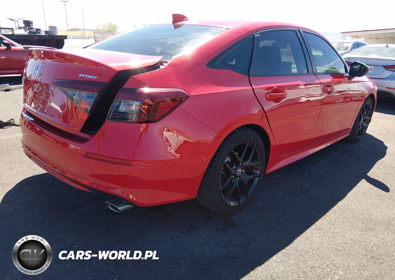2025 Honda Civic Sport VIN:2HGFE2F53SH540680 - 4