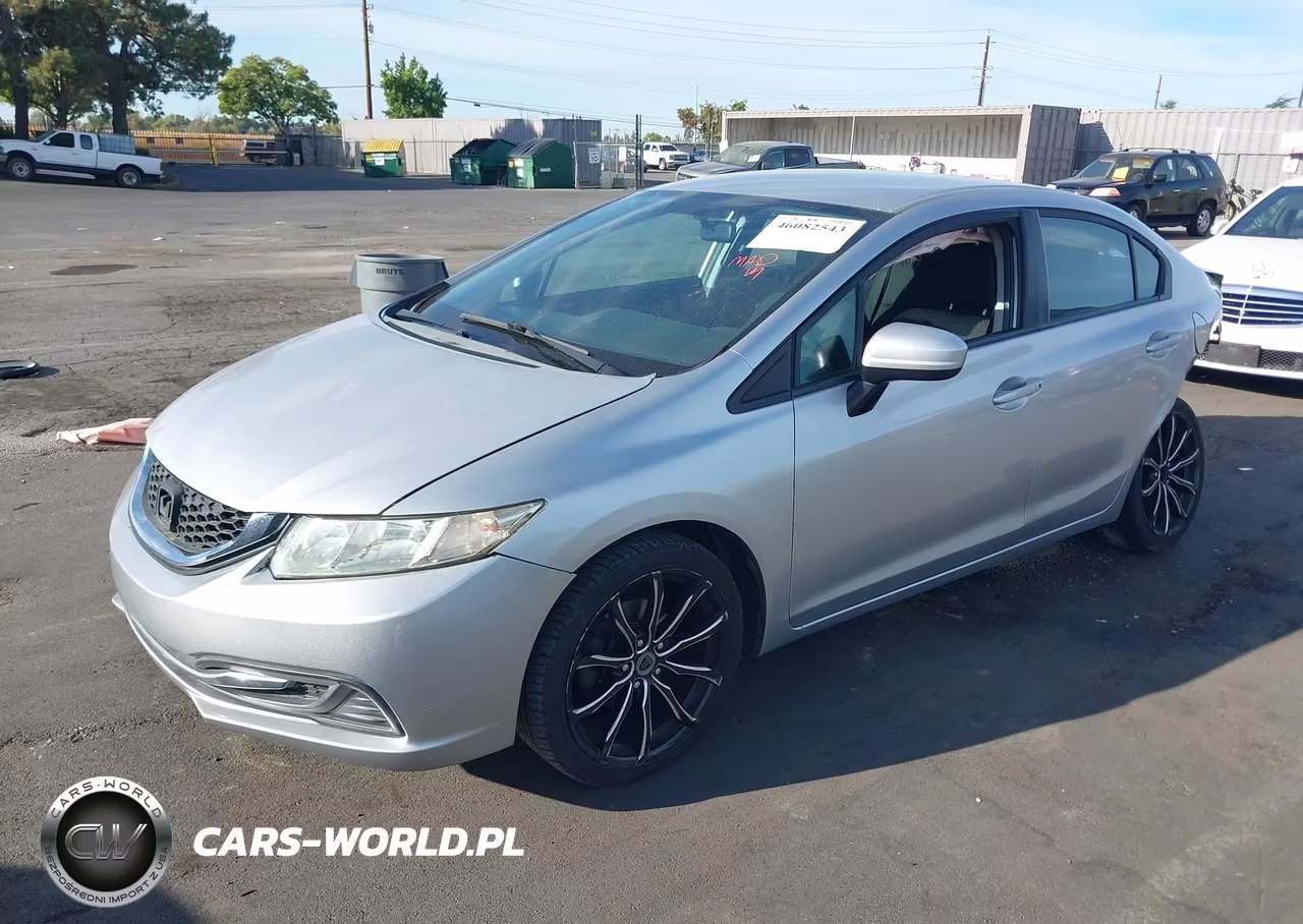 2015 Honda Civic Lx VIN:19XFB2F58FE204385 - 2