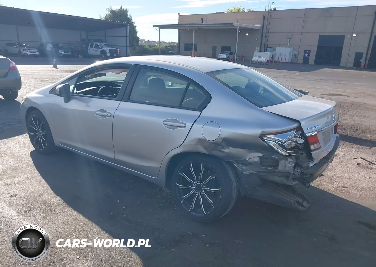2015 Honda Civic Lx VIN:19XFB2F58FE204385 - 3